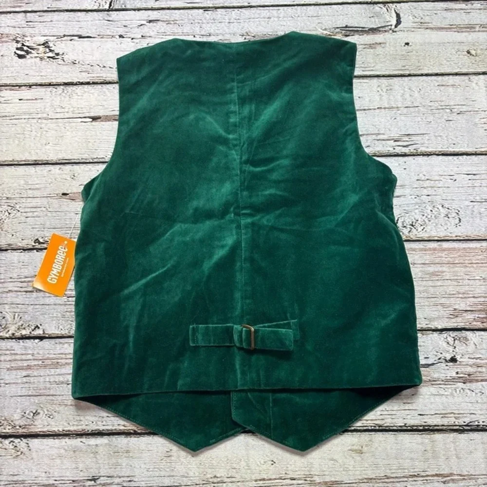Gymboree green velour